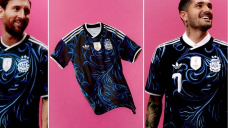 AFA presentó la camiseta alternativa que la Selección Argentina usará en el Mundial 2026